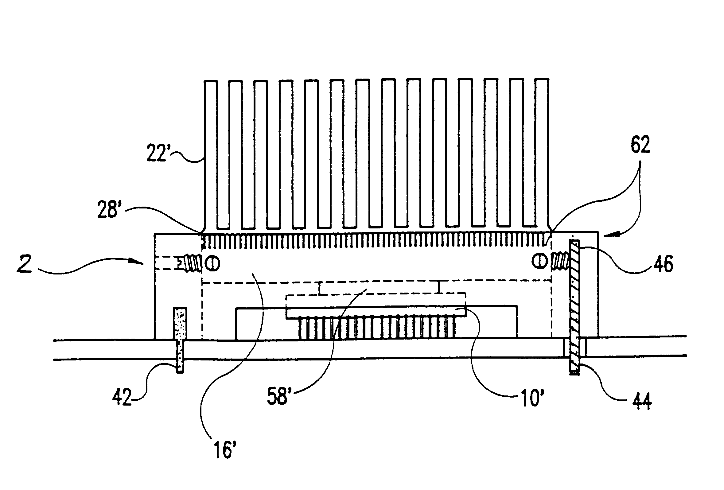 Zero force heat sink