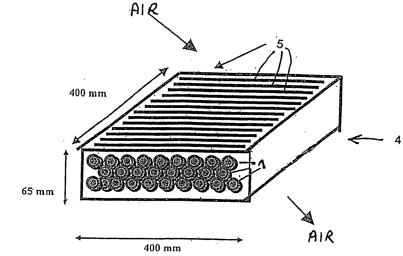 Grooved tubes for heat exchangers that use a single-phase fluid