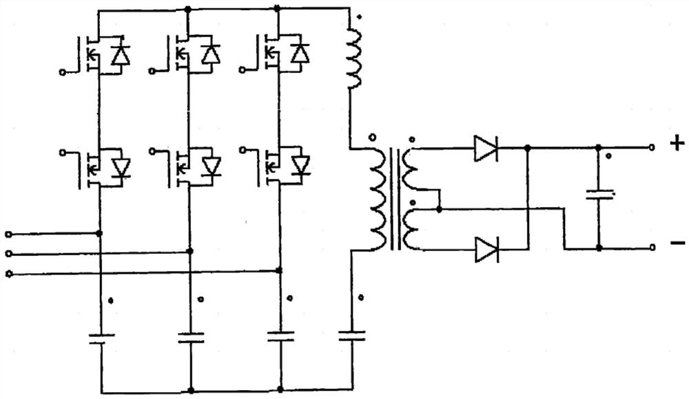 Isolation matrix converter and control method