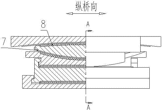 A frictional pendulum shock-absorbing and isolating bearing with functions of resisting tension and restraining torsion