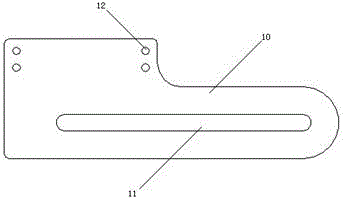 Simple bracket of card type camera for inspection