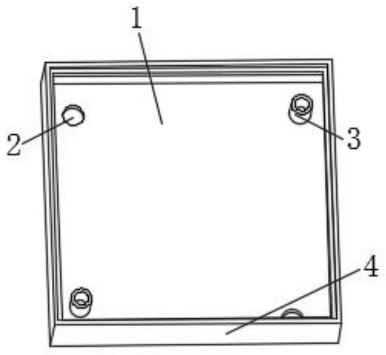 Extensible intelligent home system installation bottom box structure