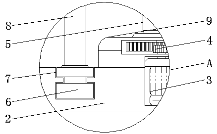 Bridge detecting vehicle