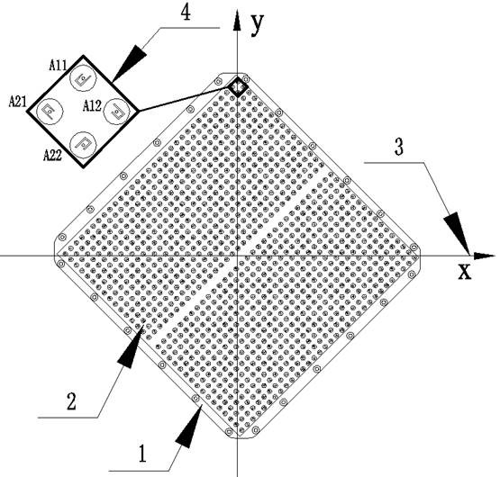 Conformal array antenna design method, computer equipment and storage medium