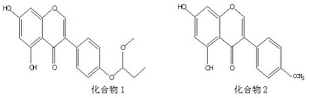 Method for extracting isoflavonoids compound in all-grass of Twining Rhynchosia with ionic liquid