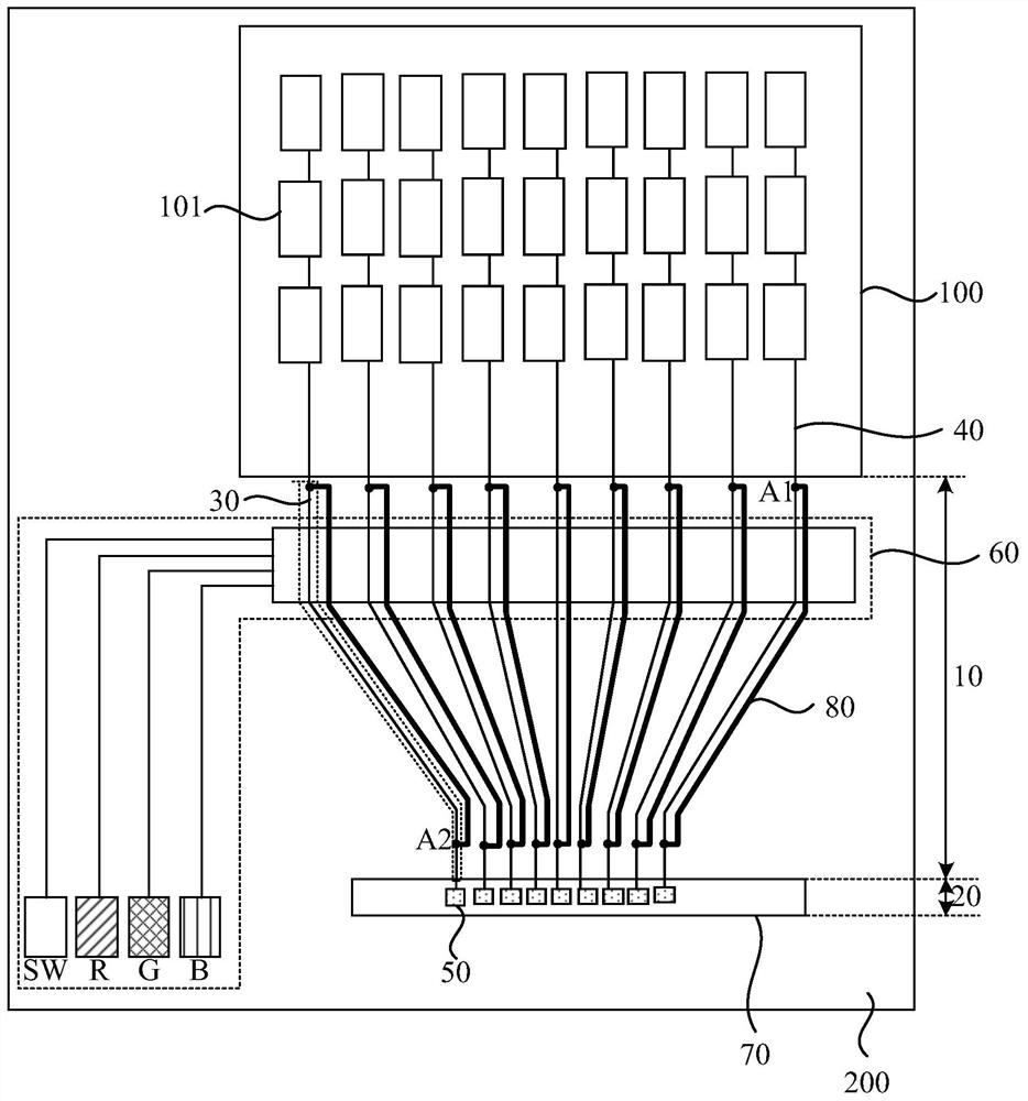 Display panel, display device and repairing method of display panel