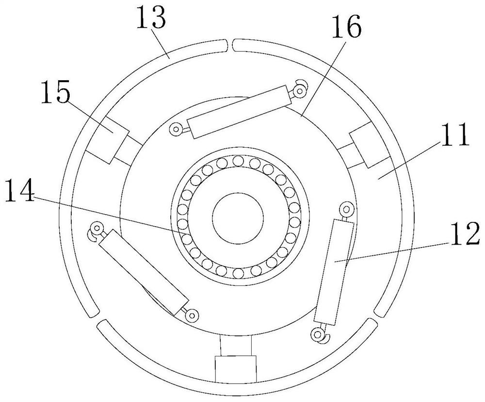 Film-pressing roller assembly of thin film processing assembly line