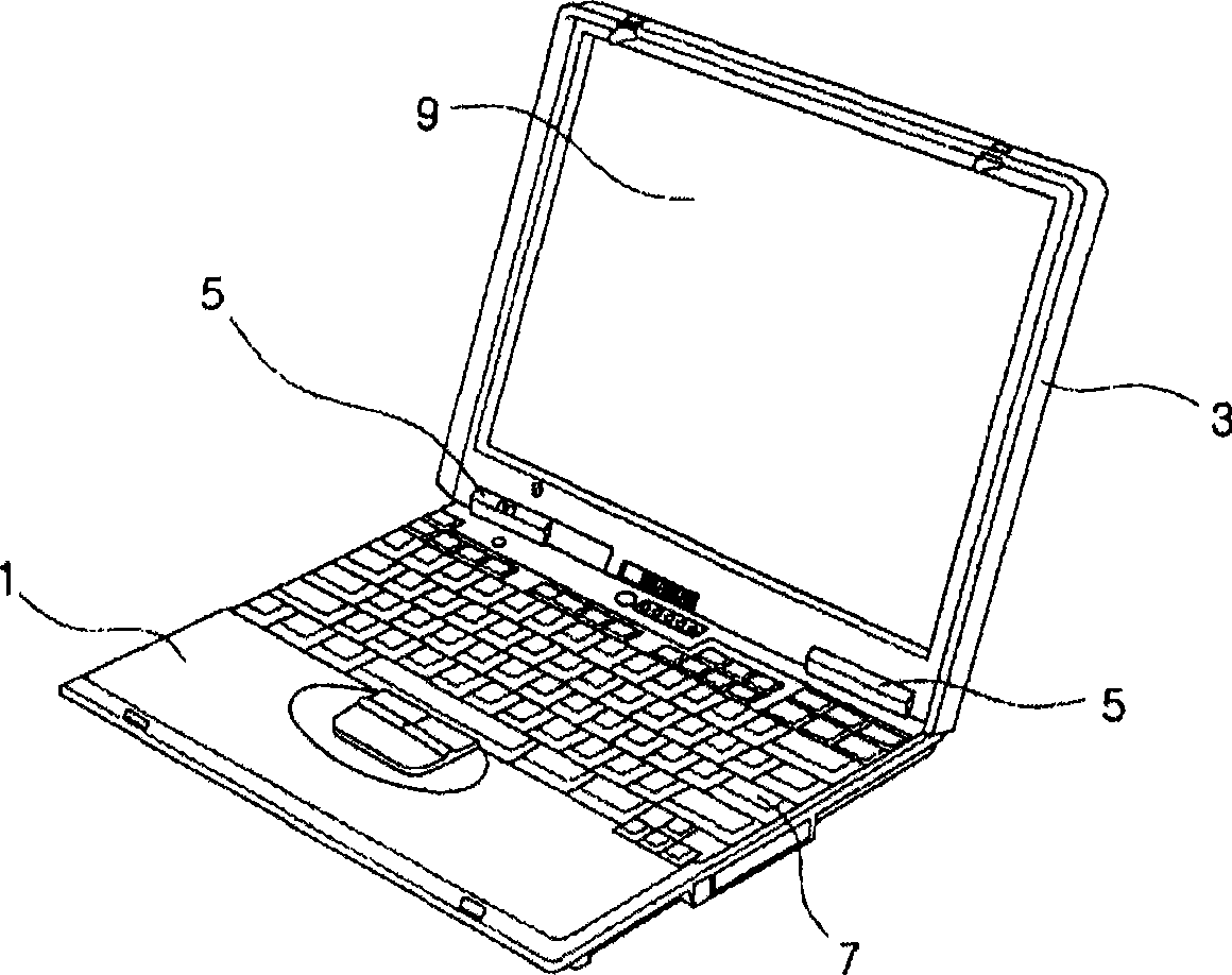 Control method for double-display notebook computer