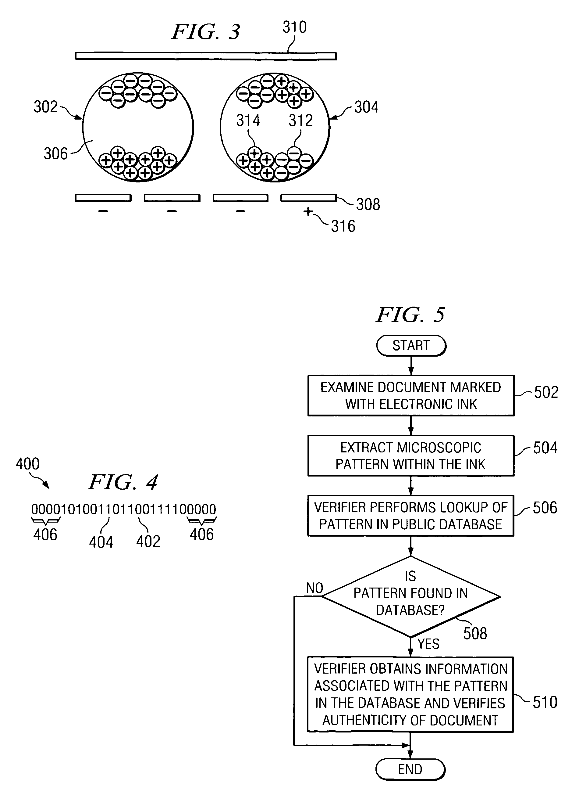 Mechanism for storing authenticity information about a written or printed document