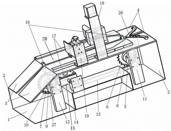 Automatic painting and riveting machine for belts of flip-flops