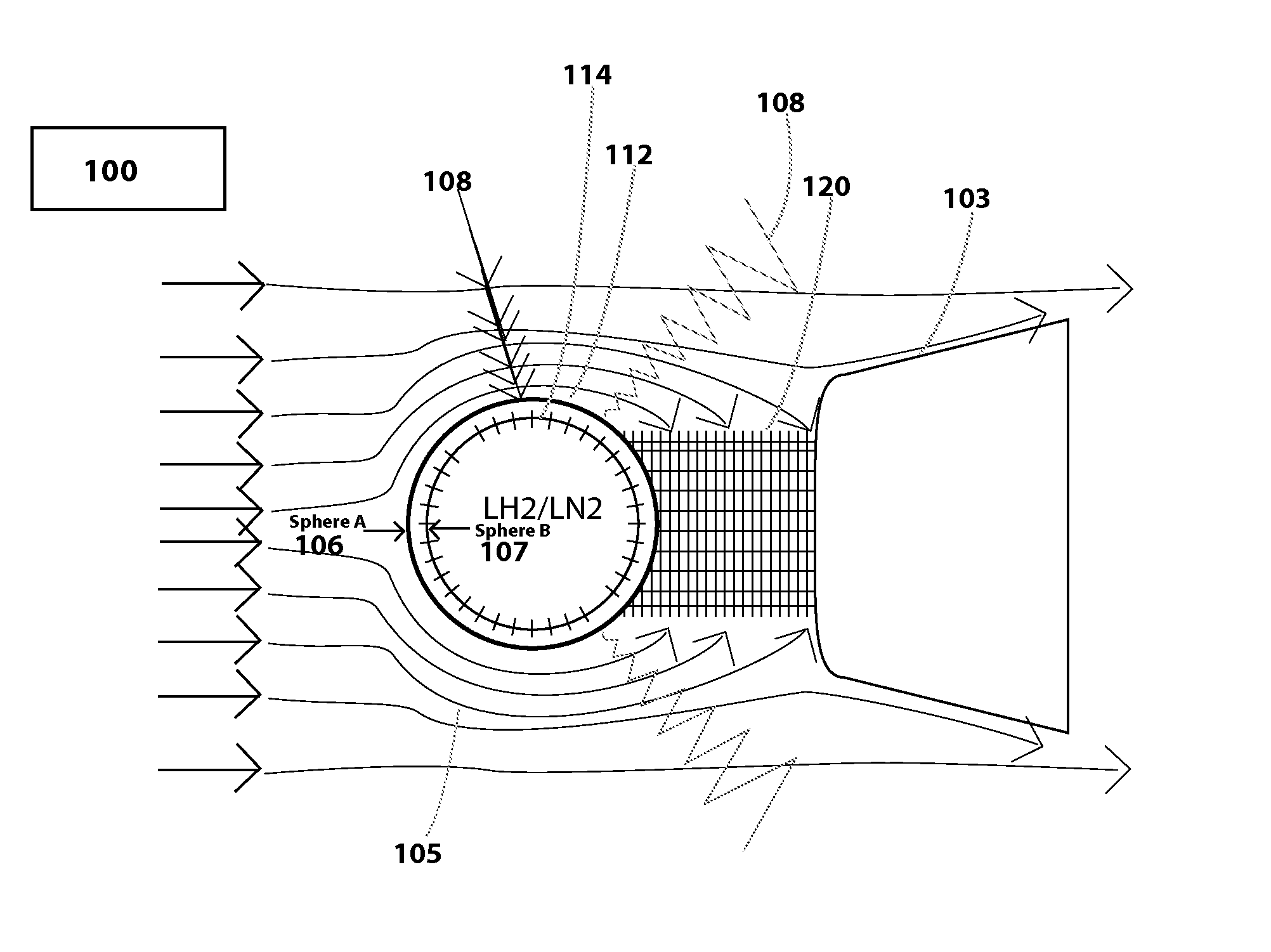 Superconductive hypersonic liquefaction nosecone