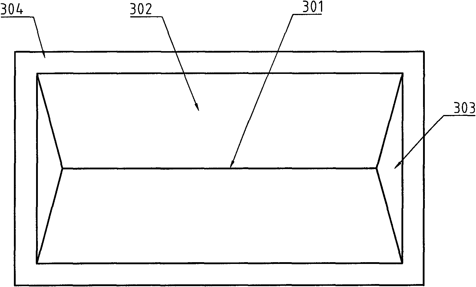 Urban sewer check valve and urban sewer opening