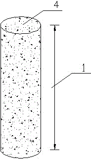 Method for obtaining stress-strain curve of filling body test block through common press