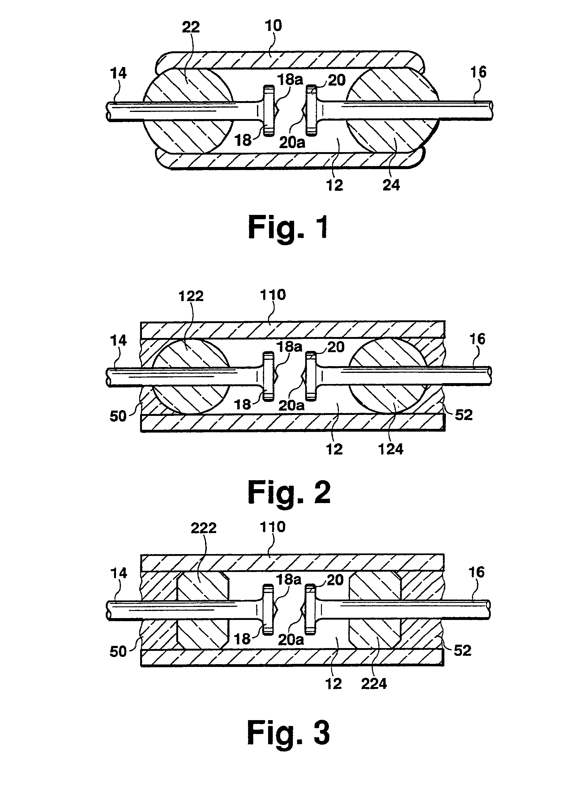 Surge absorber without chips