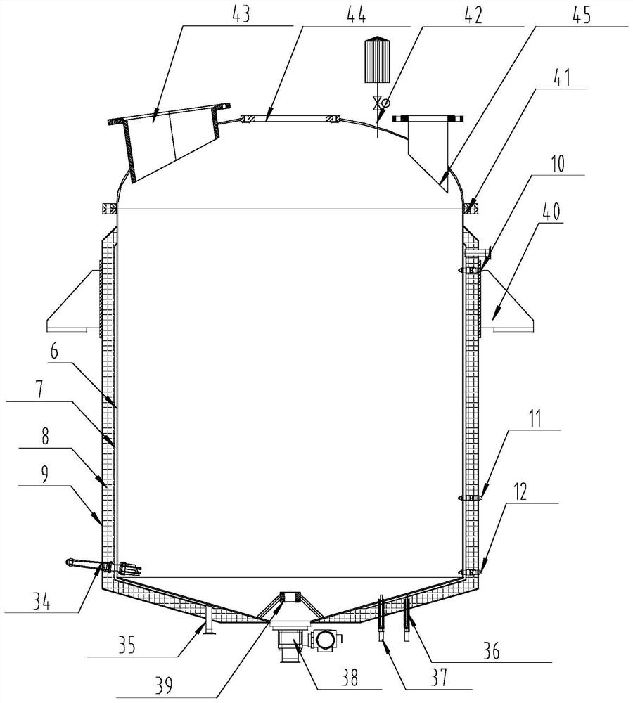 Negative-pressure powder feeding dust-free dual-power pulping kettle