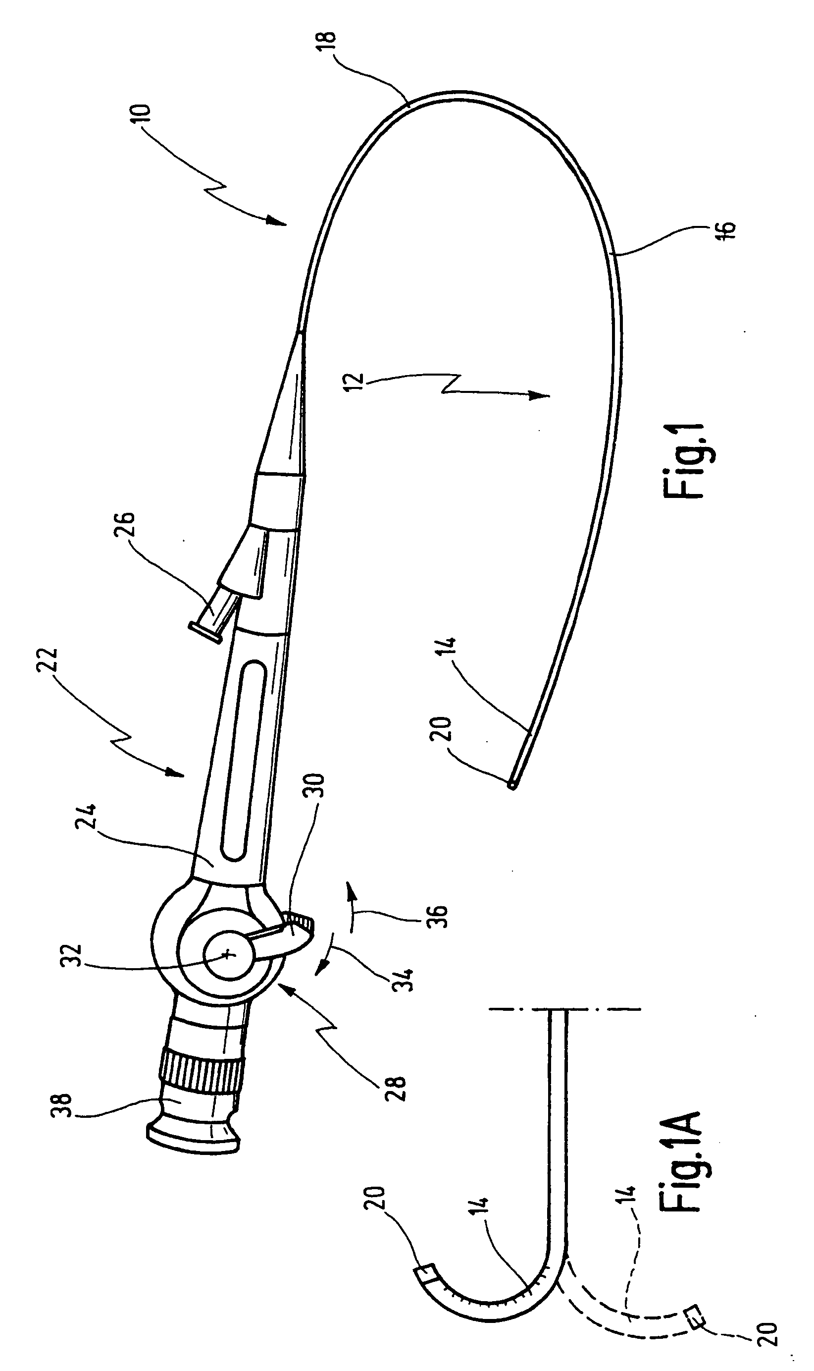 Flexible shaft for an endoscope and such an endoscope