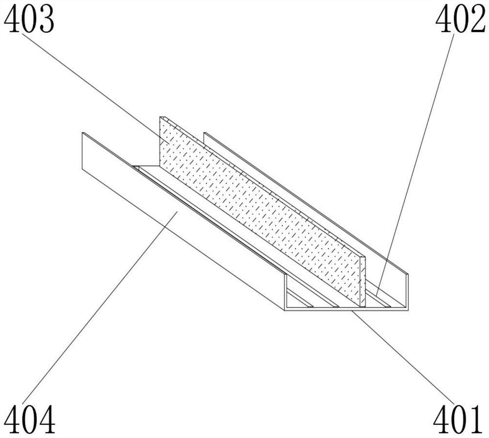 Insulating fireproof cable trough box