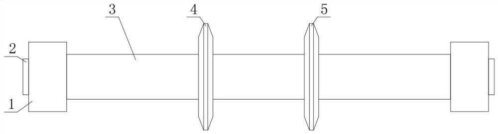 Cover indentation cutter grooved wheel position adjusting mechanism of notebook packaging machine