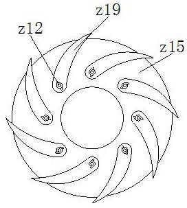 Soil loosening and fertilizing device for ecological forest farm