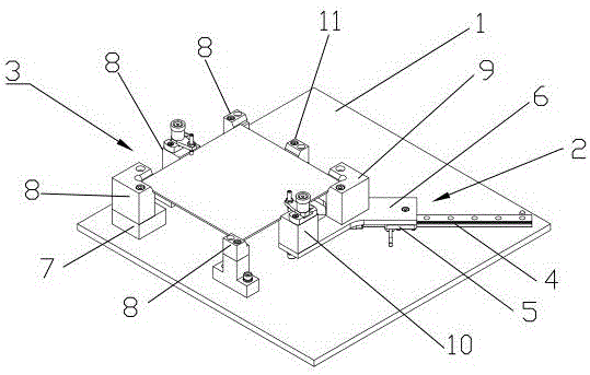 Fixing clamp for circuit board welding