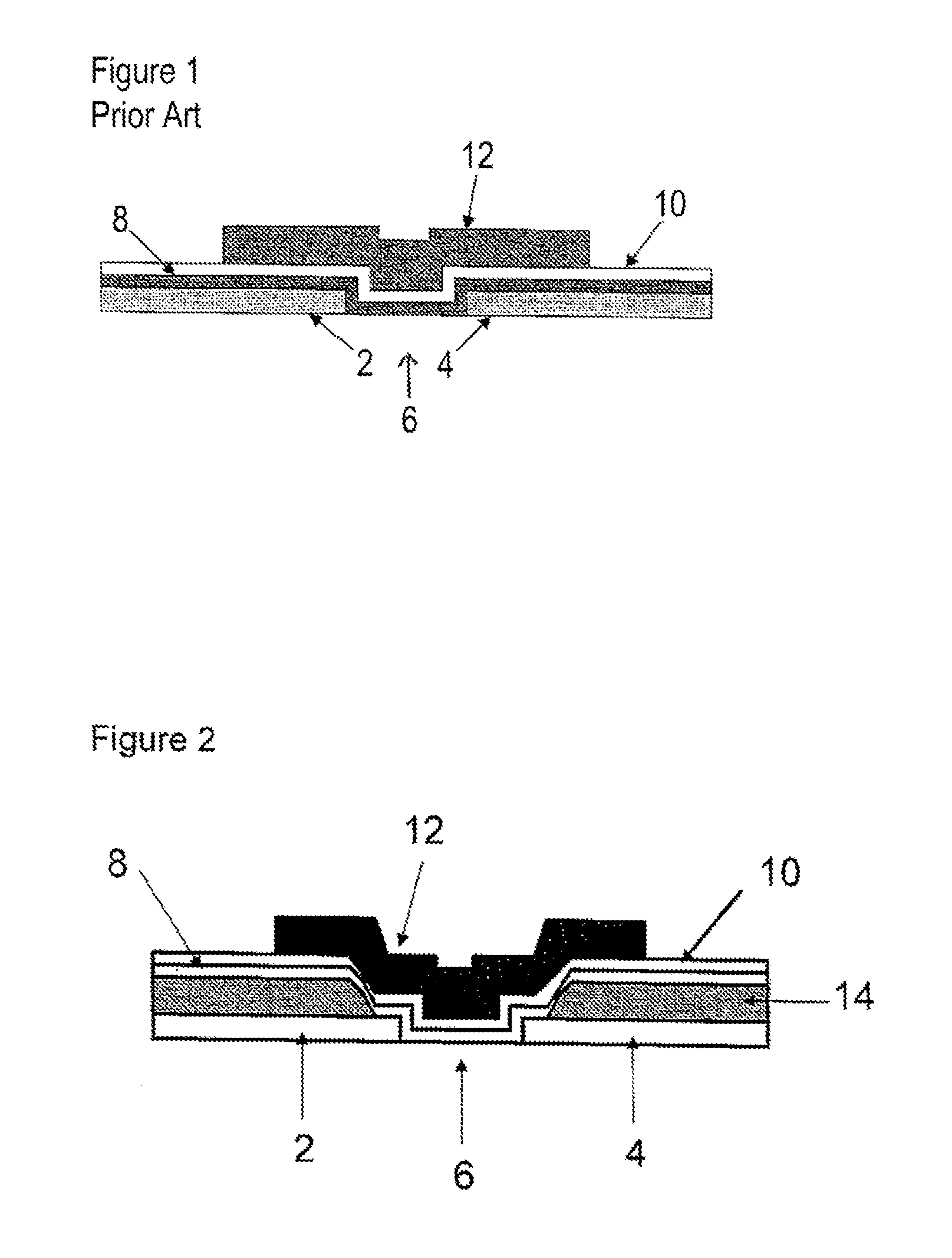 Organic thin film transistors