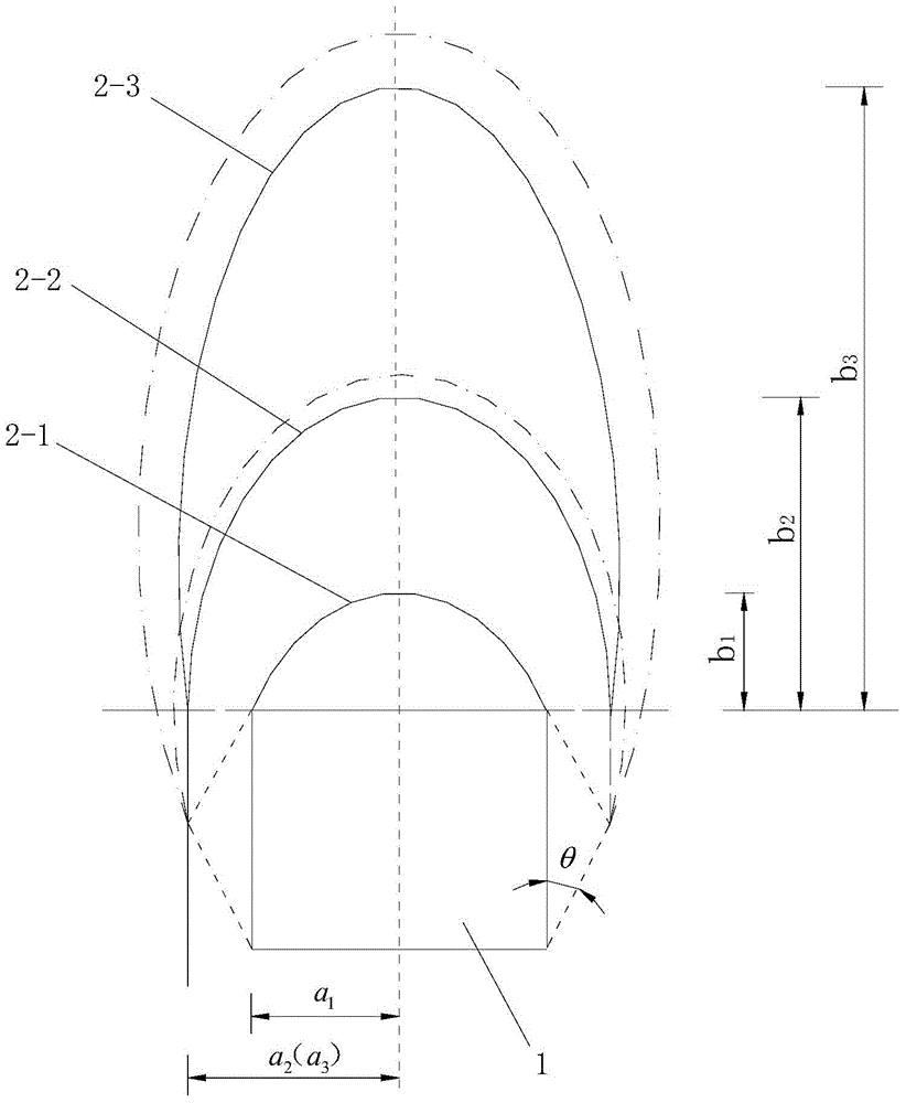 Recovery roadway supporting method based on determination of rise of caving arch