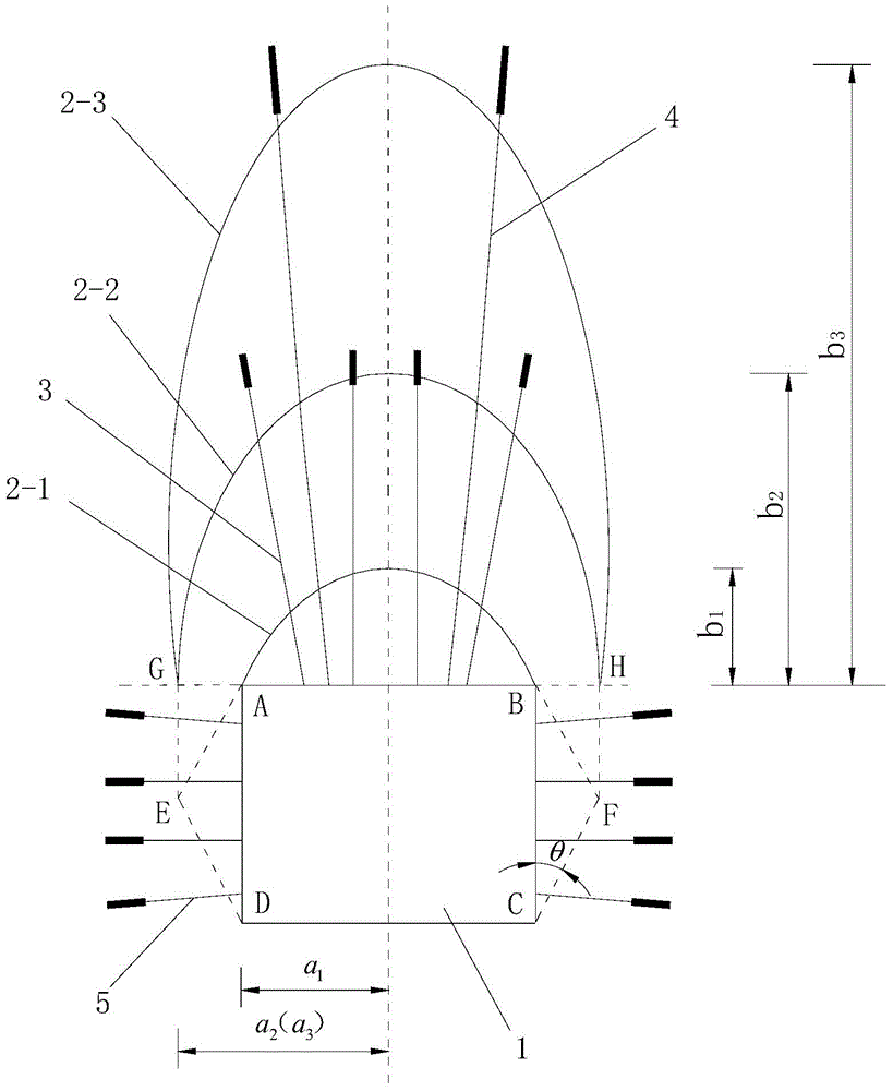 Recovery roadway supporting method based on determination of rise of caving arch