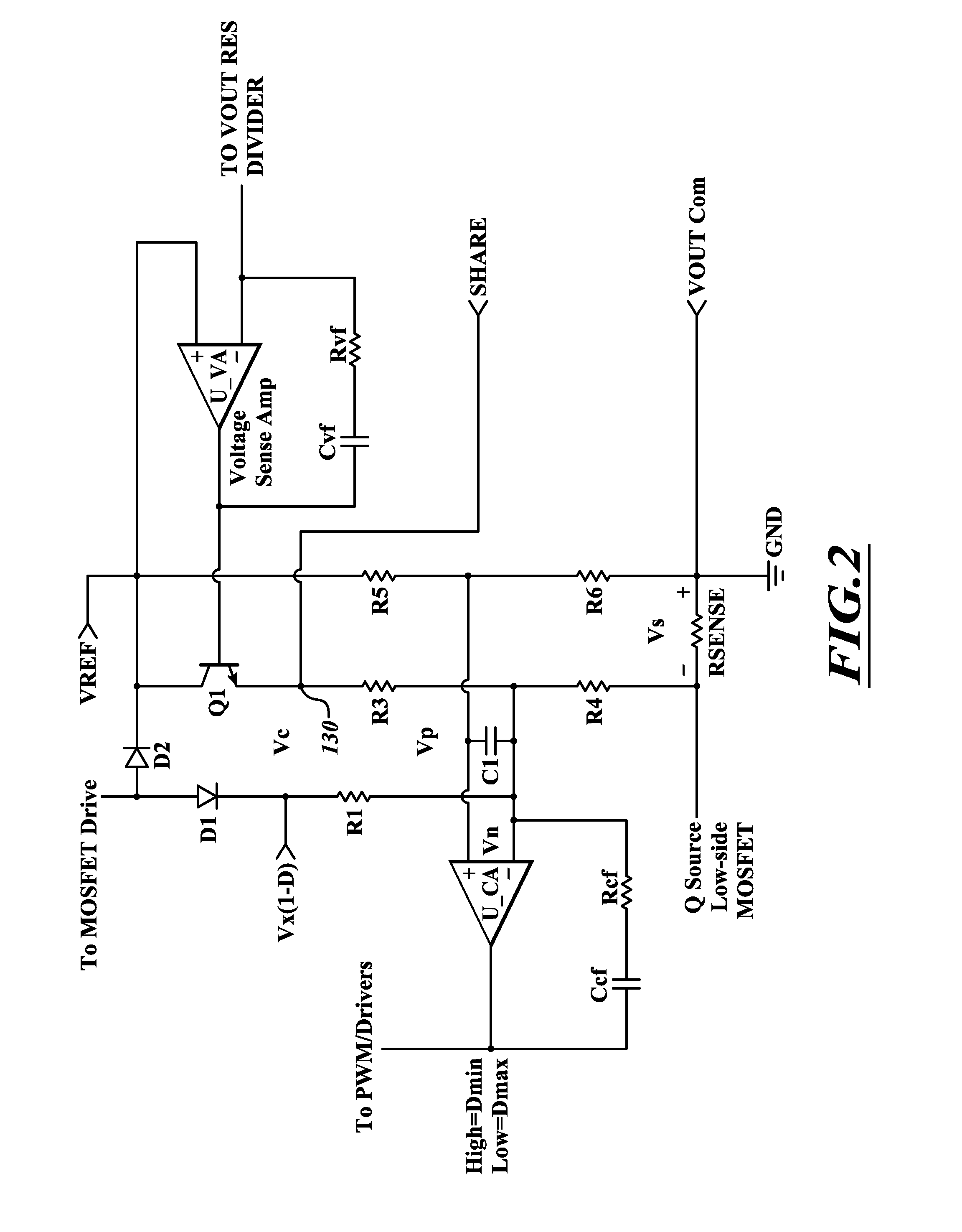 Power converter apparatus and method with output current sensing and compensation for current limit/current share operation