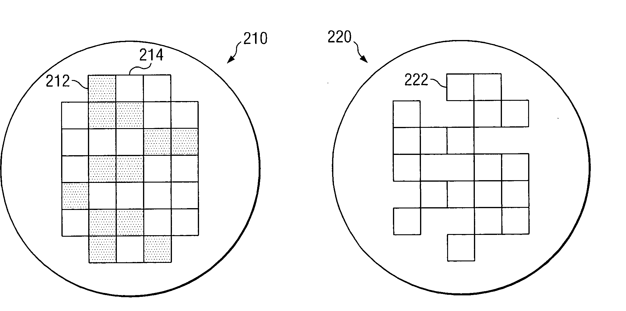 System and method for the probing of a wafer