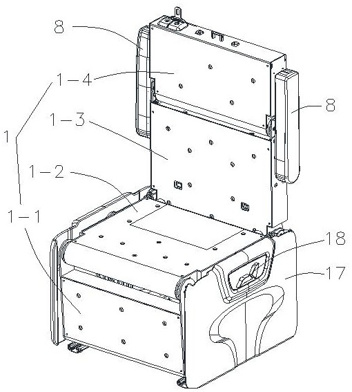 Zero-gravity seat and vehicle comprising same