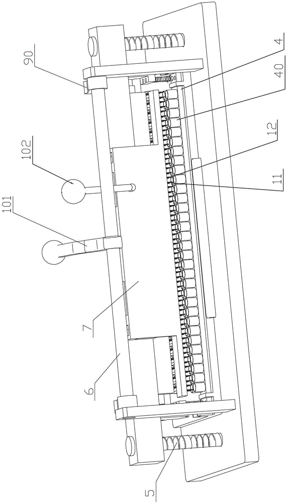 Larva clamping machine for mechanized production of royal jelly