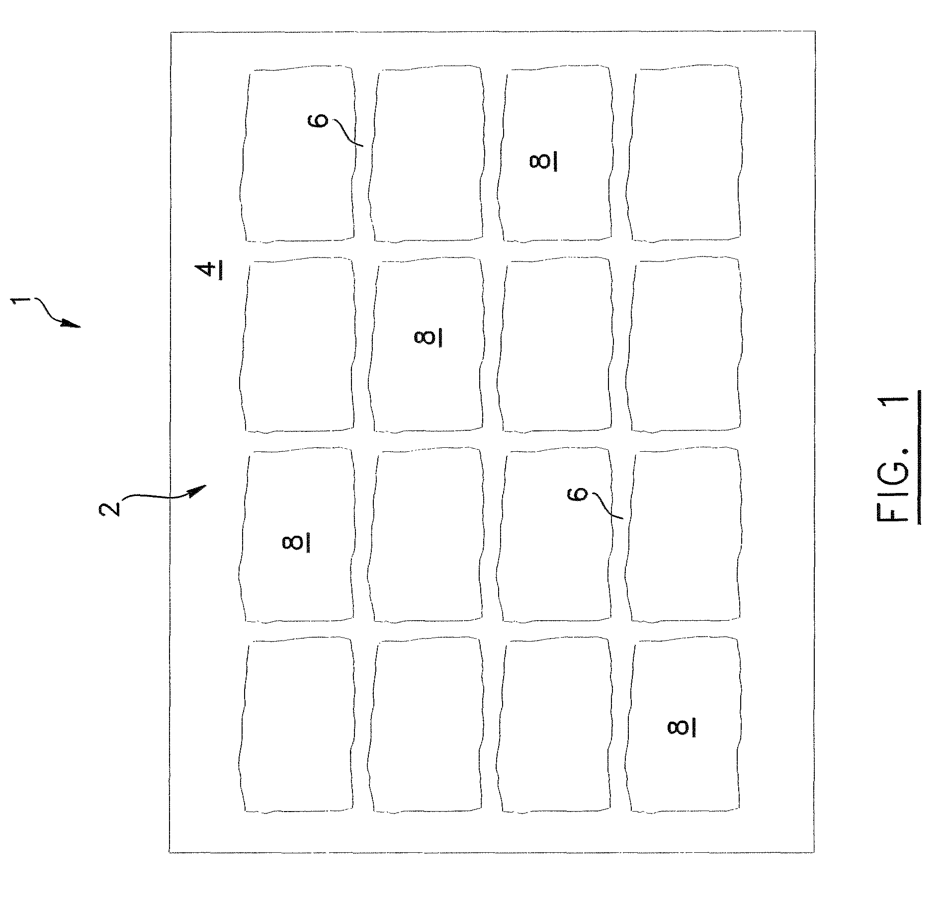 Molding apparatus for producing dry cast products having textured side surfaces