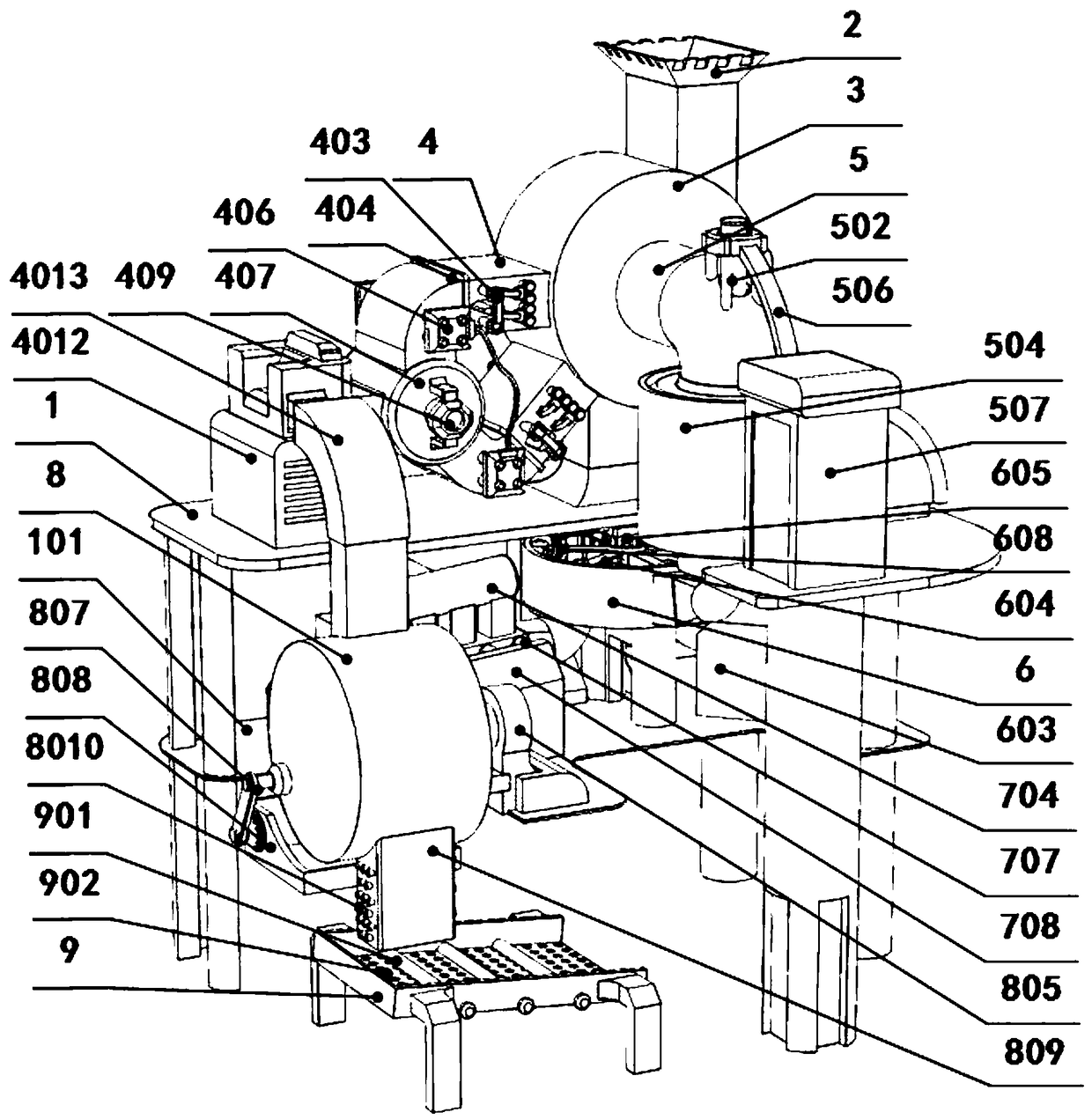 Multifunctional mineral processing device