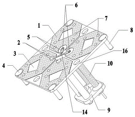 A miniaturized broadband radiating unit suitable for td-lte antenna