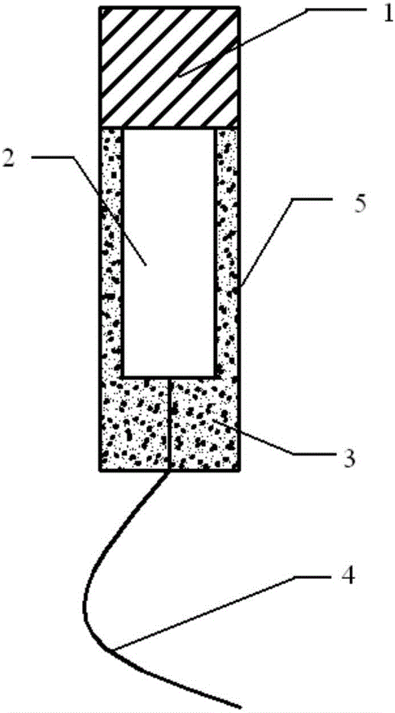 Monitoring system for monitoring durability deterioration evolution of reinforced concrete structure