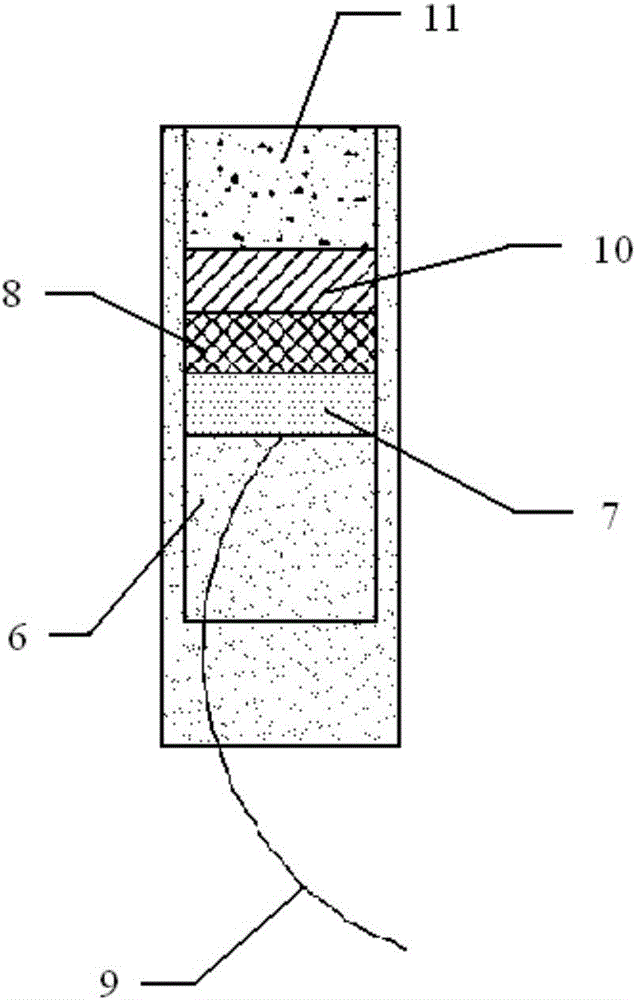 Monitoring system for monitoring durability deterioration evolution of reinforced concrete structure