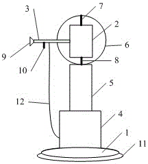 Fixing device of vehicle-mounted navigator