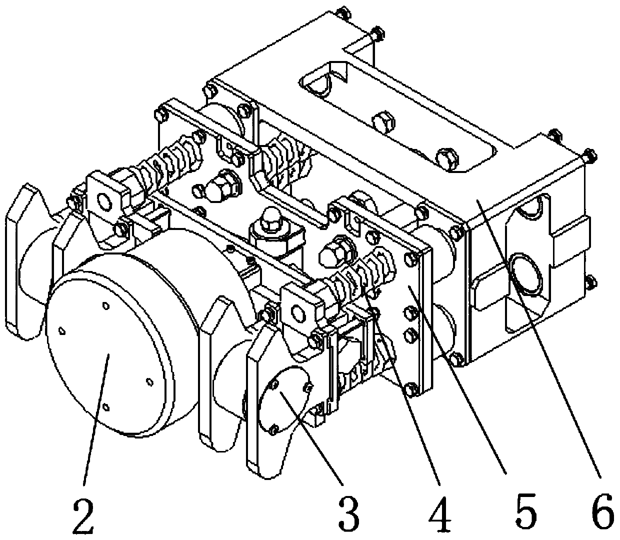 Metal pipe wall thickness detection device and detection method