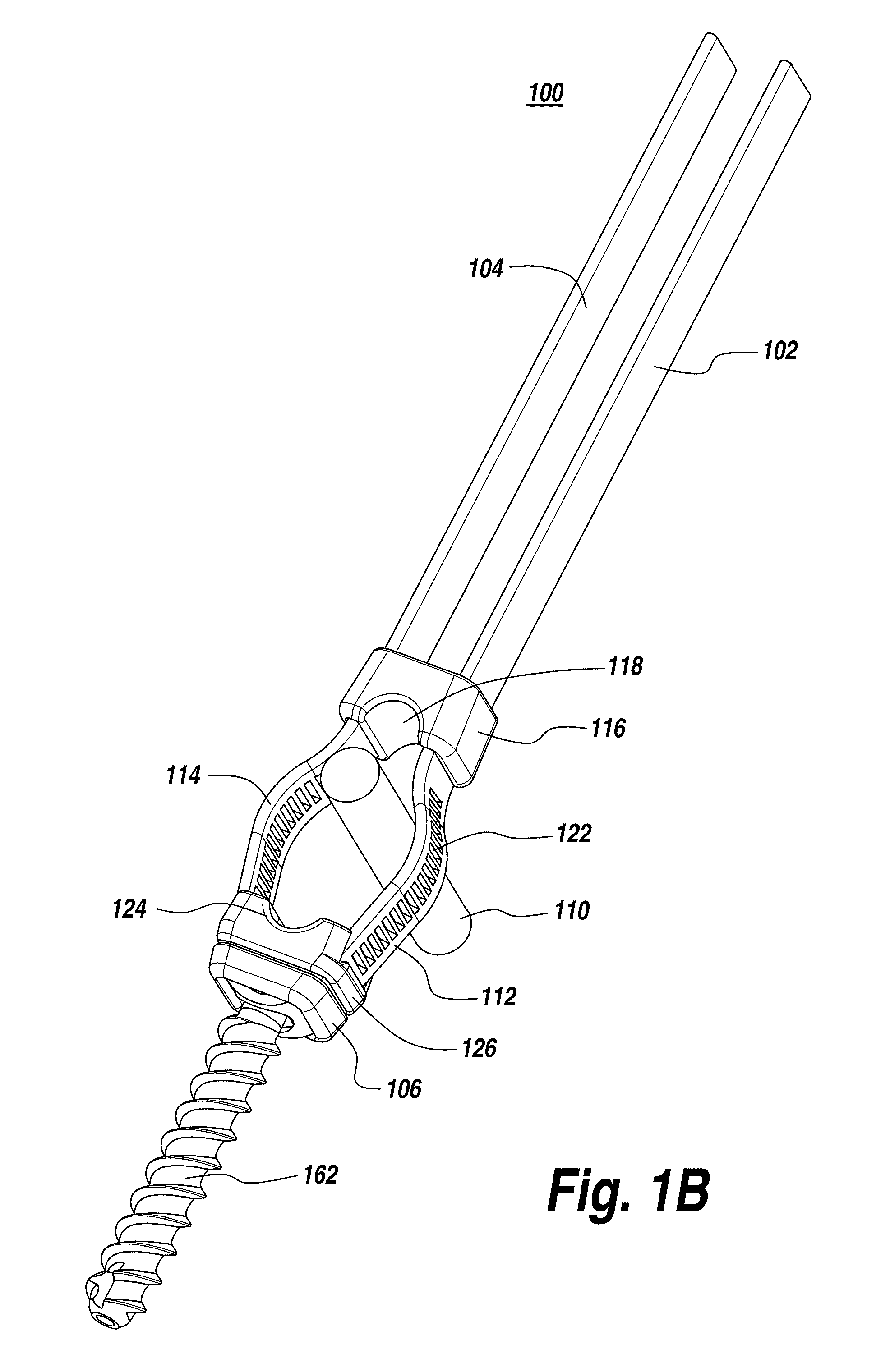 Spinal implant with a flexible extension element