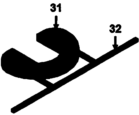 Integrated microfluidic chip and three-dimensional tumor location, construction and recycling method