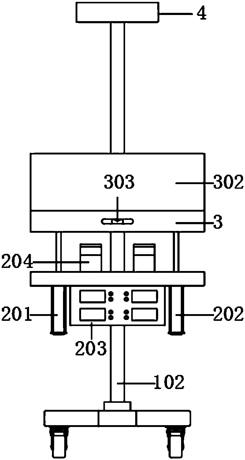 Infant health monitoring equipment integrating nursing bed