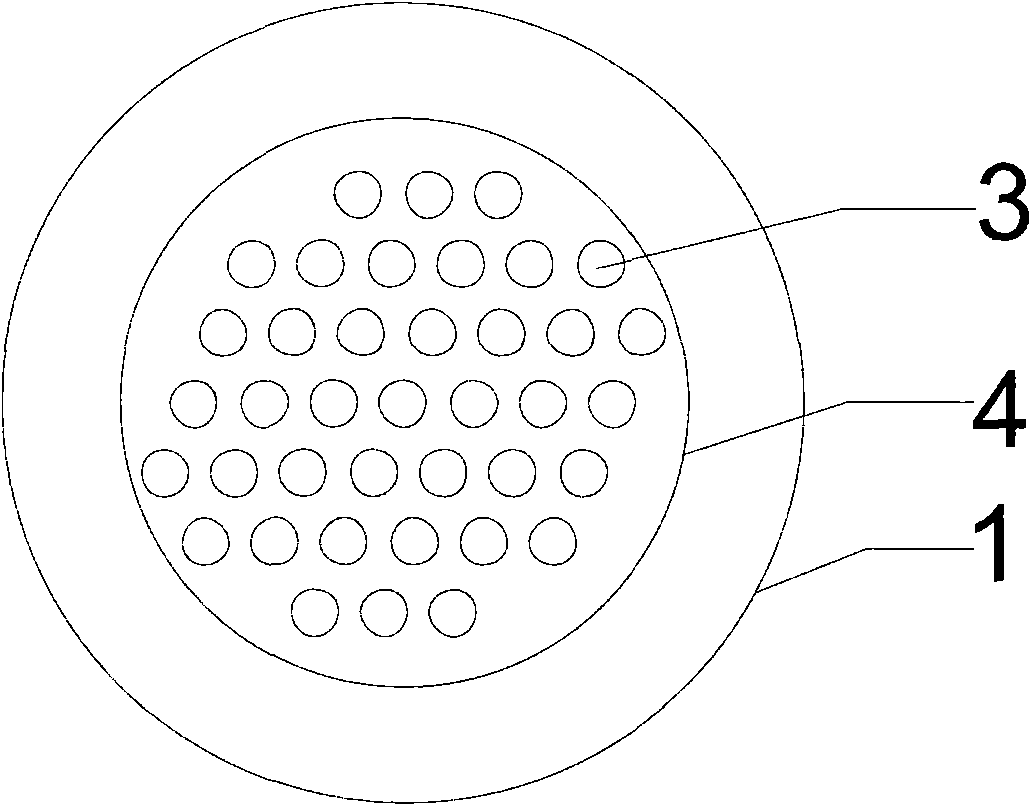 High-efficiency corrosion-resistant multitubular condenser