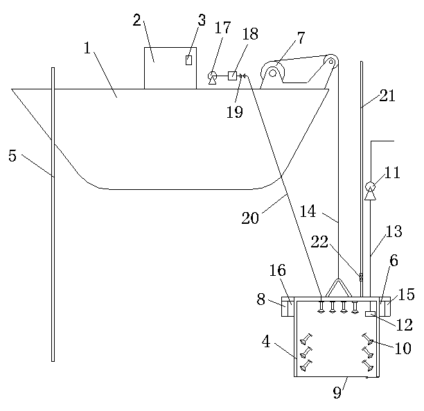 Polluted bottom sediment environment-friendly dredging system and dredging method thereof