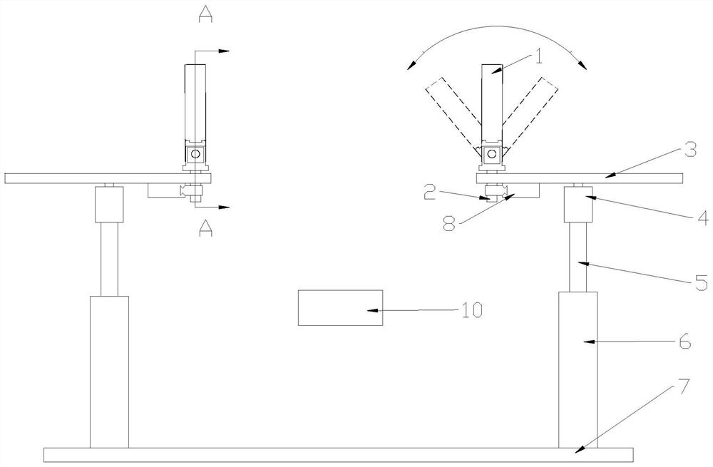 Upper limb exercise device and exercise method