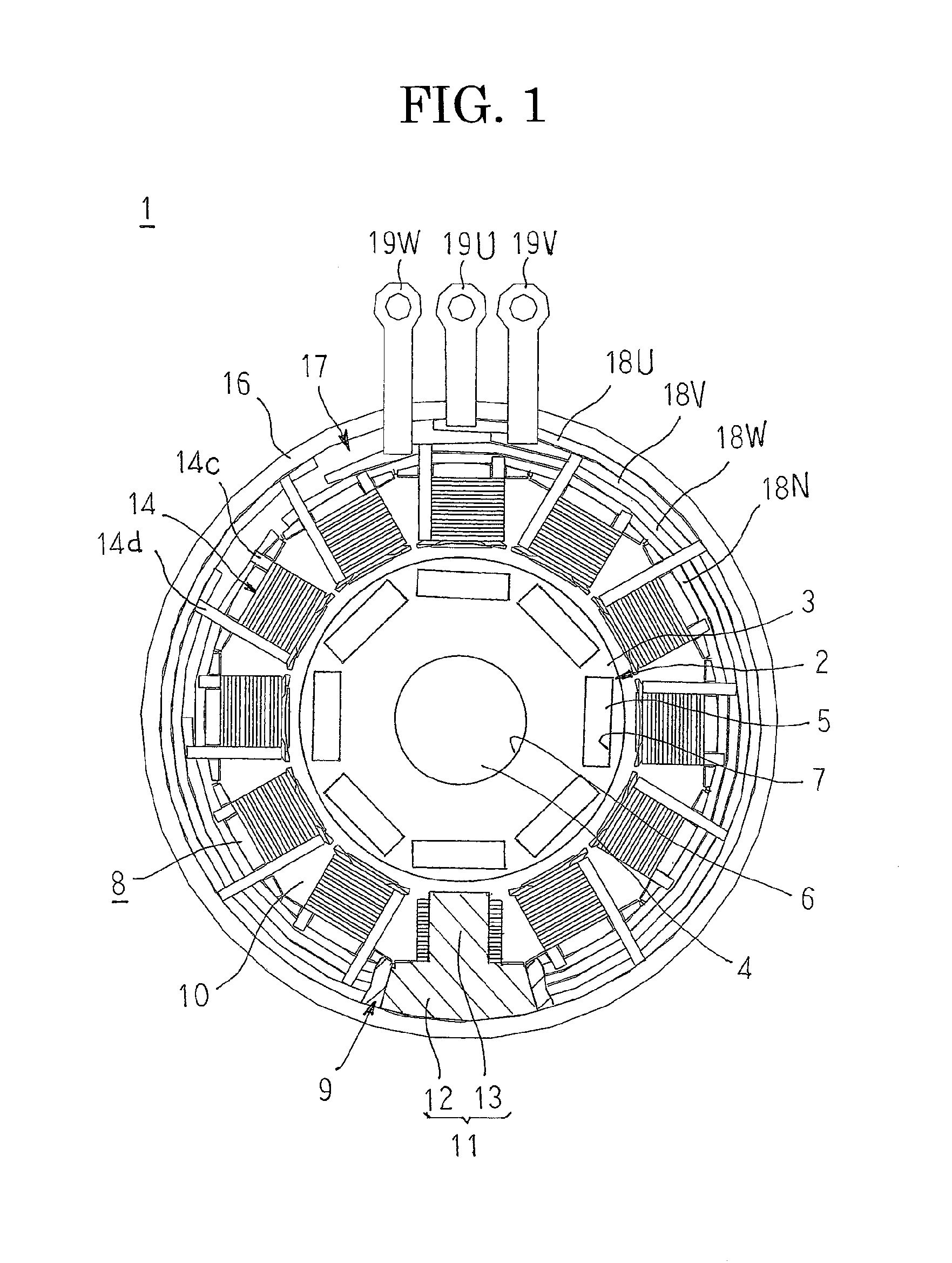 Rotary electric machine