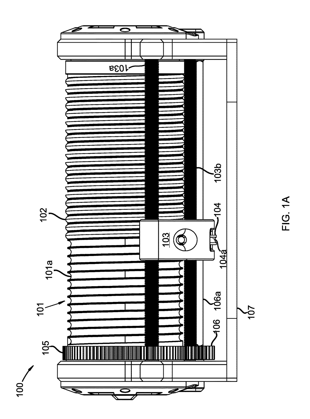 Winch With One-Way Reverse Tensioner