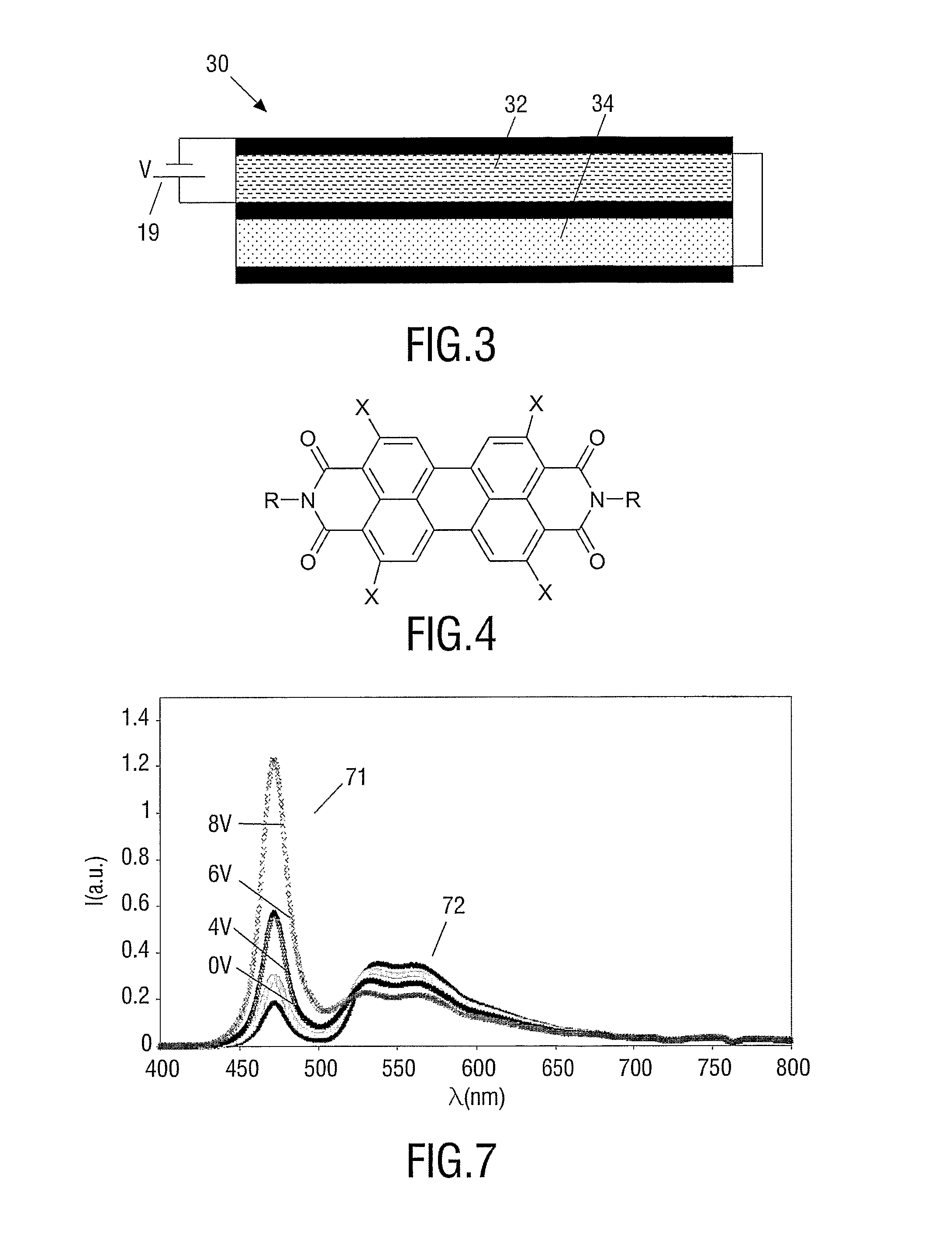 Electrically Controllable Color Conversion Cell