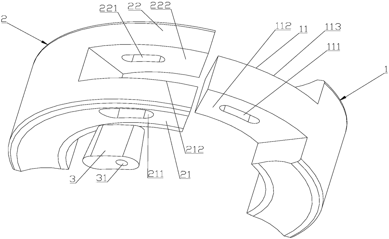 Inner supporting body of tire