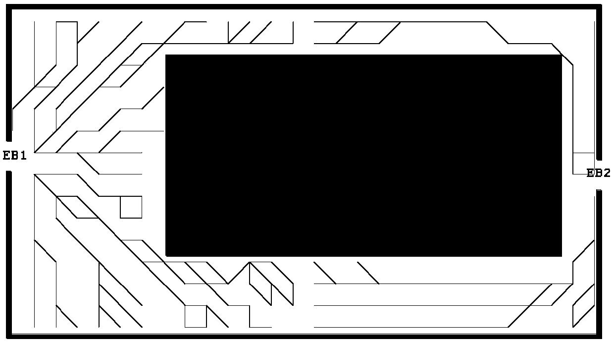 Crowd evacuation simulation method and system based on evacuation path set