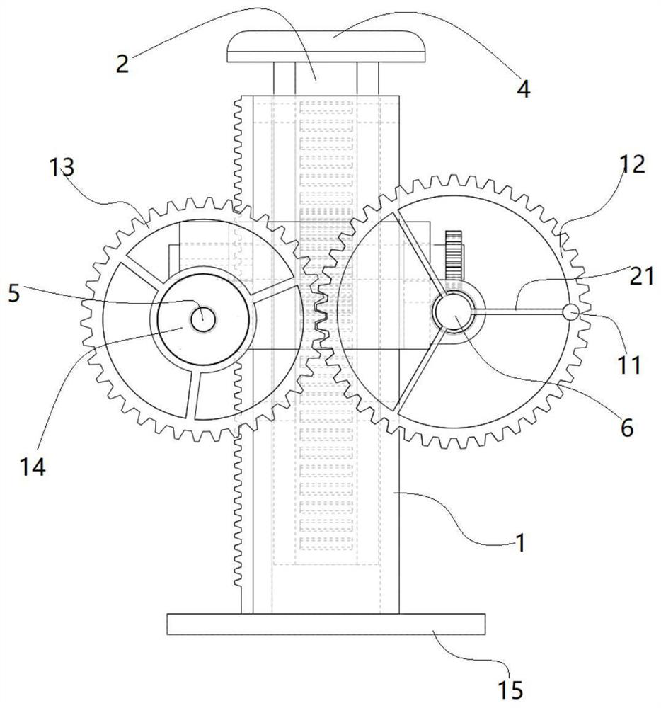 Automobile tire maintenance jack